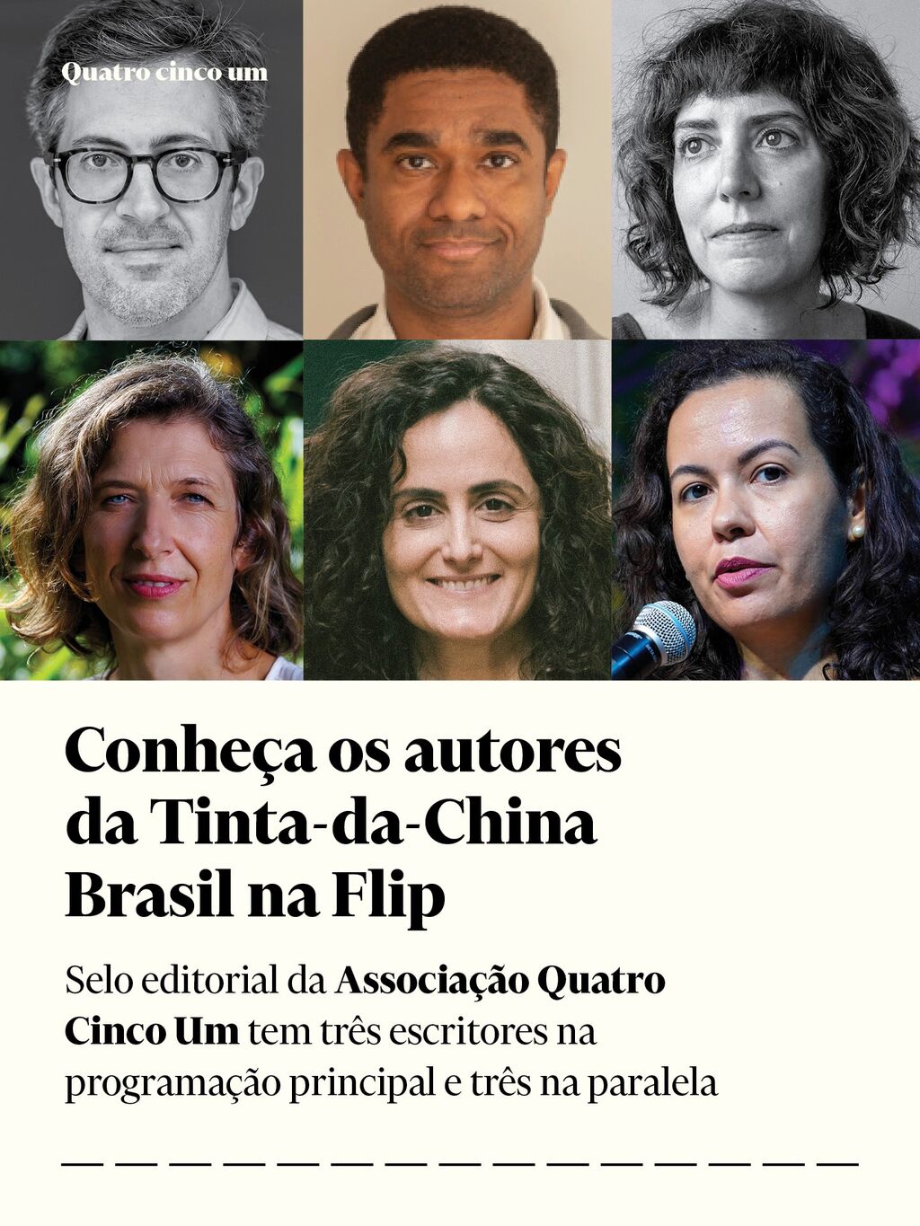 OP | autores da TDCB na FLIP
