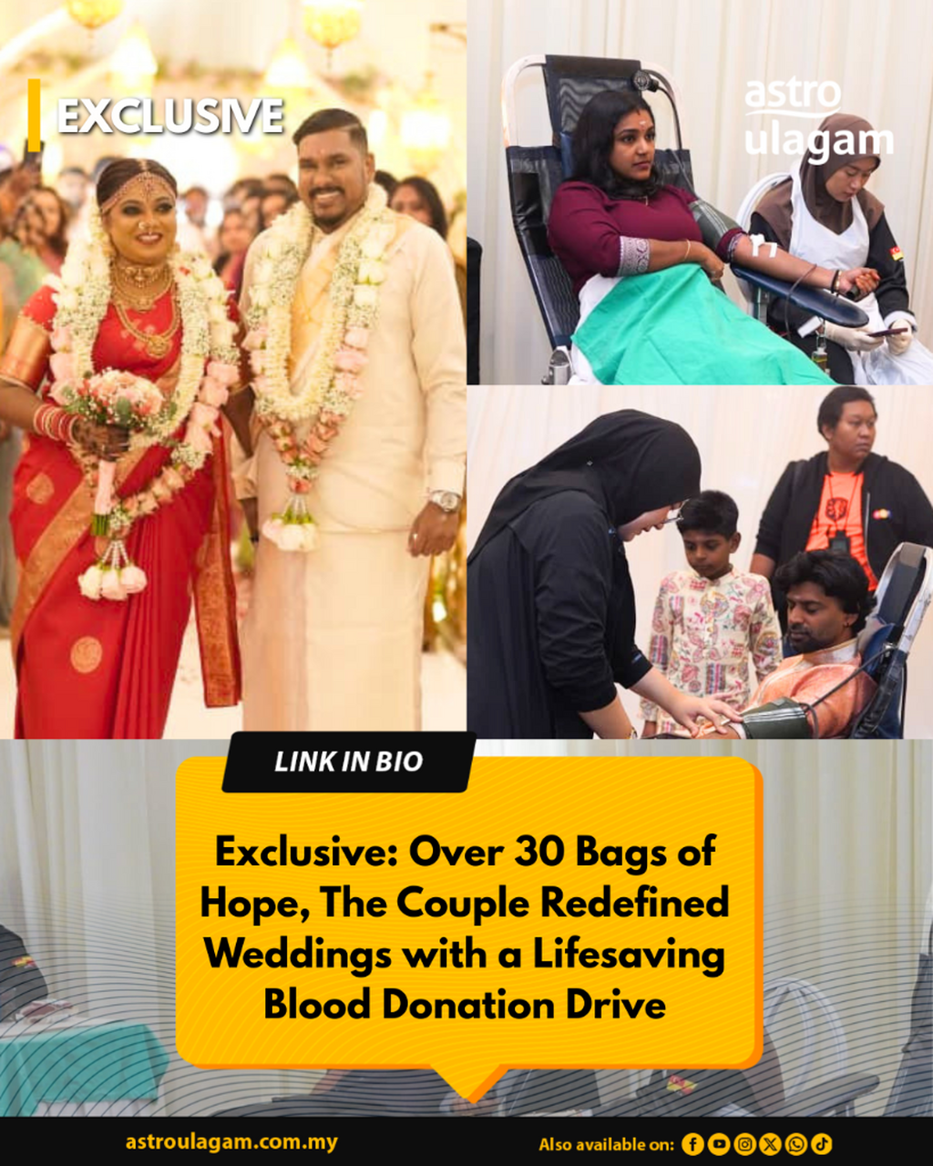 Exclusive: How One Malaysian Couple Redefined Weddings with a Lifesaving Blood Donation Drive?