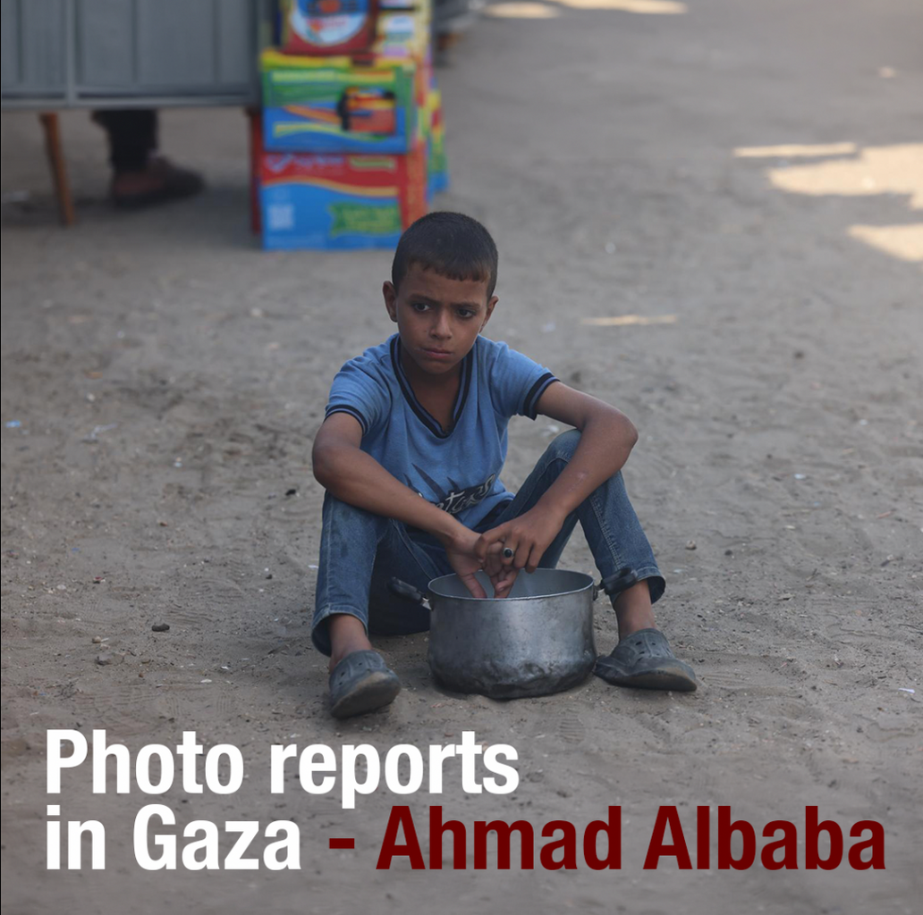 OUR REPORTS IN GAZA (AHMAD ALBABA)