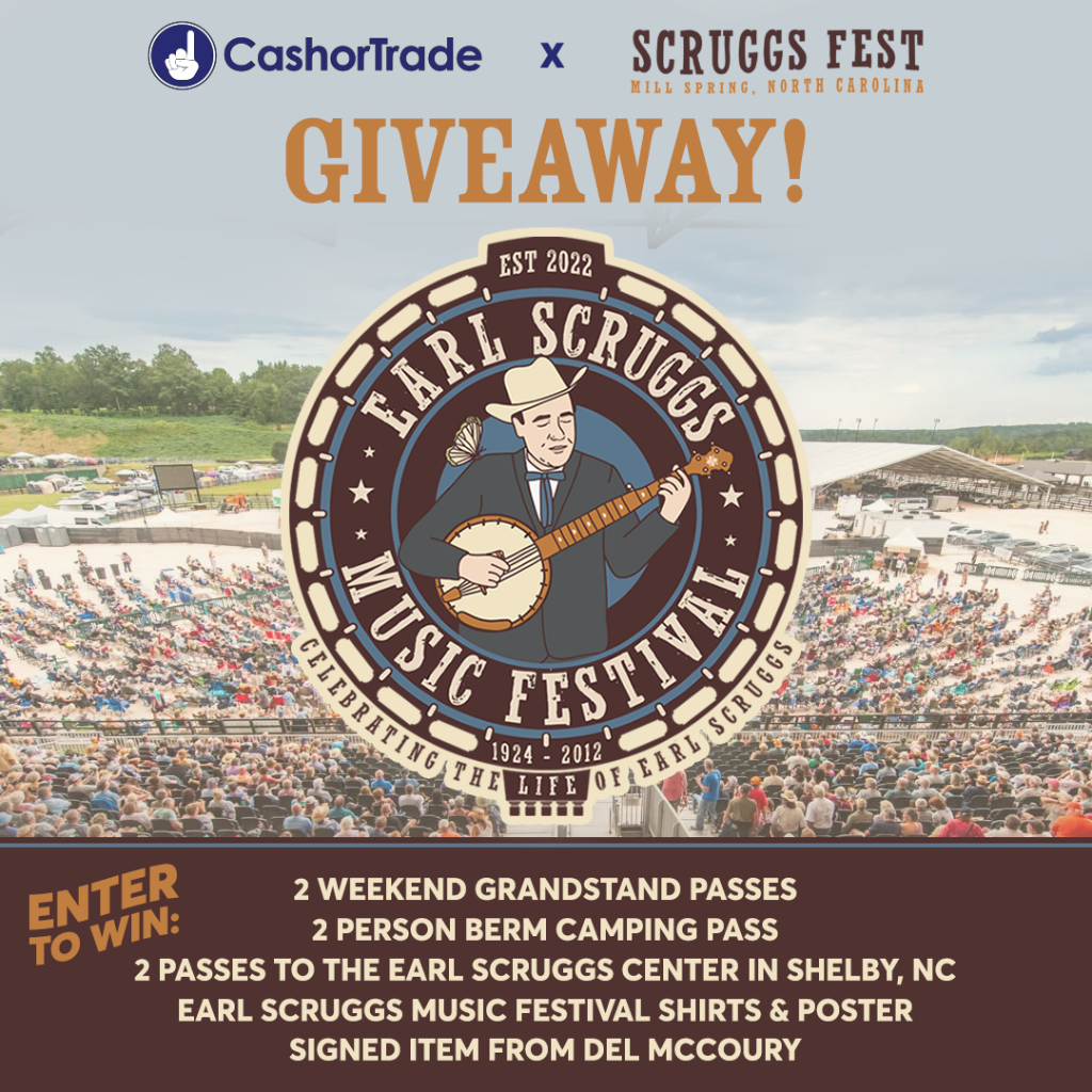 Win tickets and more to Earl Scruggs Music Festival!