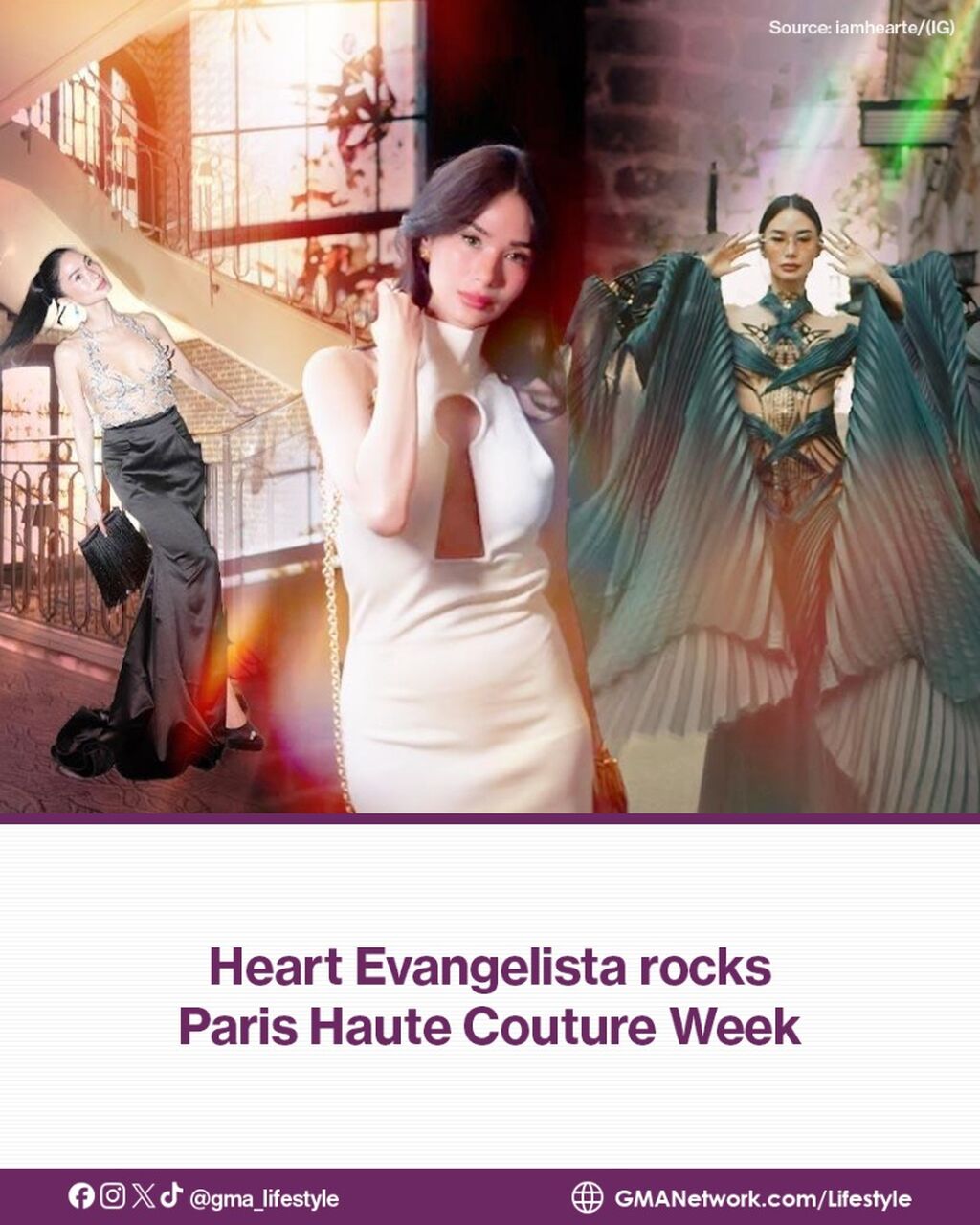 Heart Evangelista rocks Paris Haute Couture Week