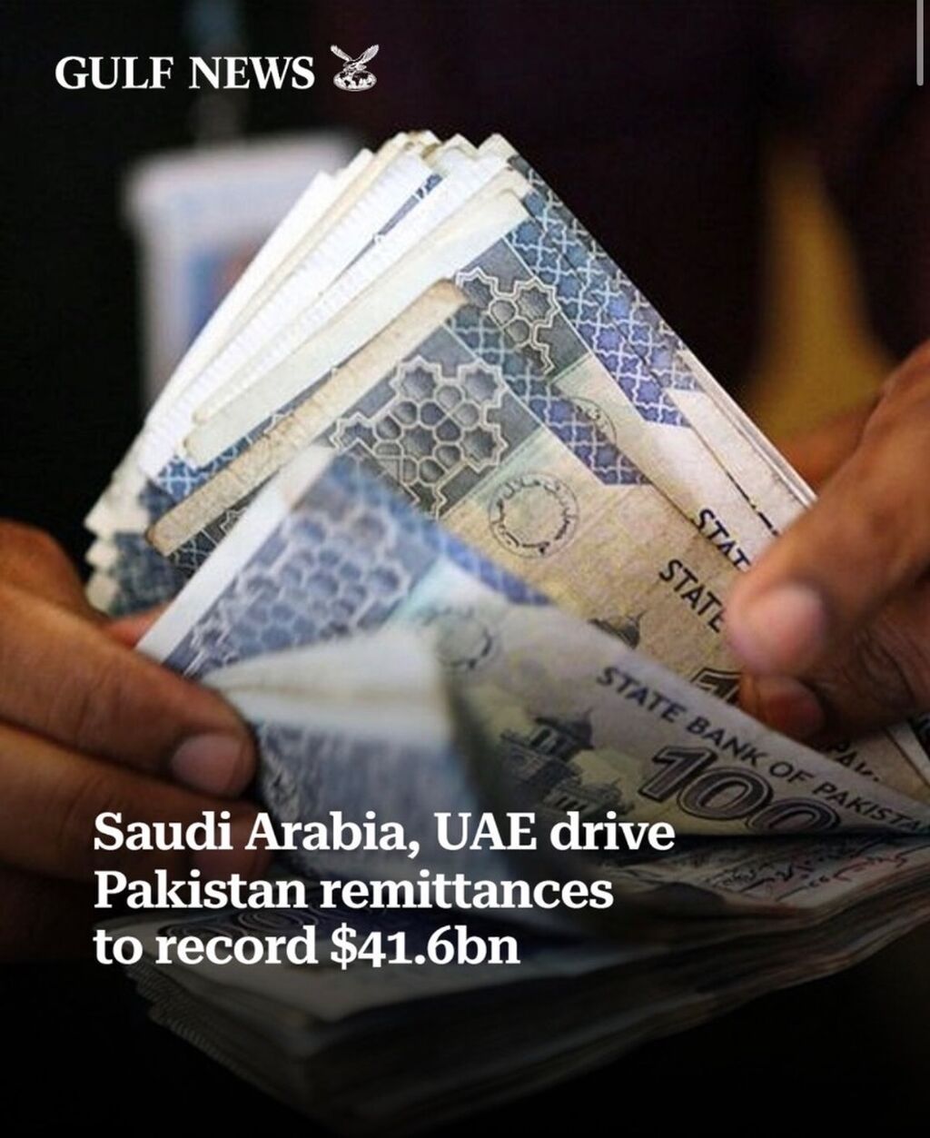 Saudi Arabia, UAE drive Pakistan remittances to record $41.6bn