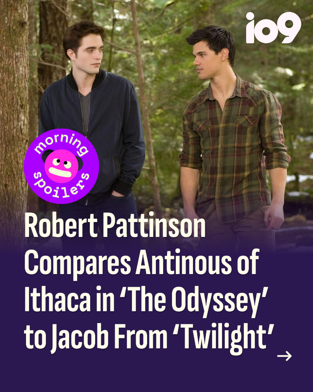 Robert Pattinson Compares Antinous of Ithaca in &lsquo;The Odyssey&rsquo; to Jacob From &lsquo;Twilight&rsquo;
