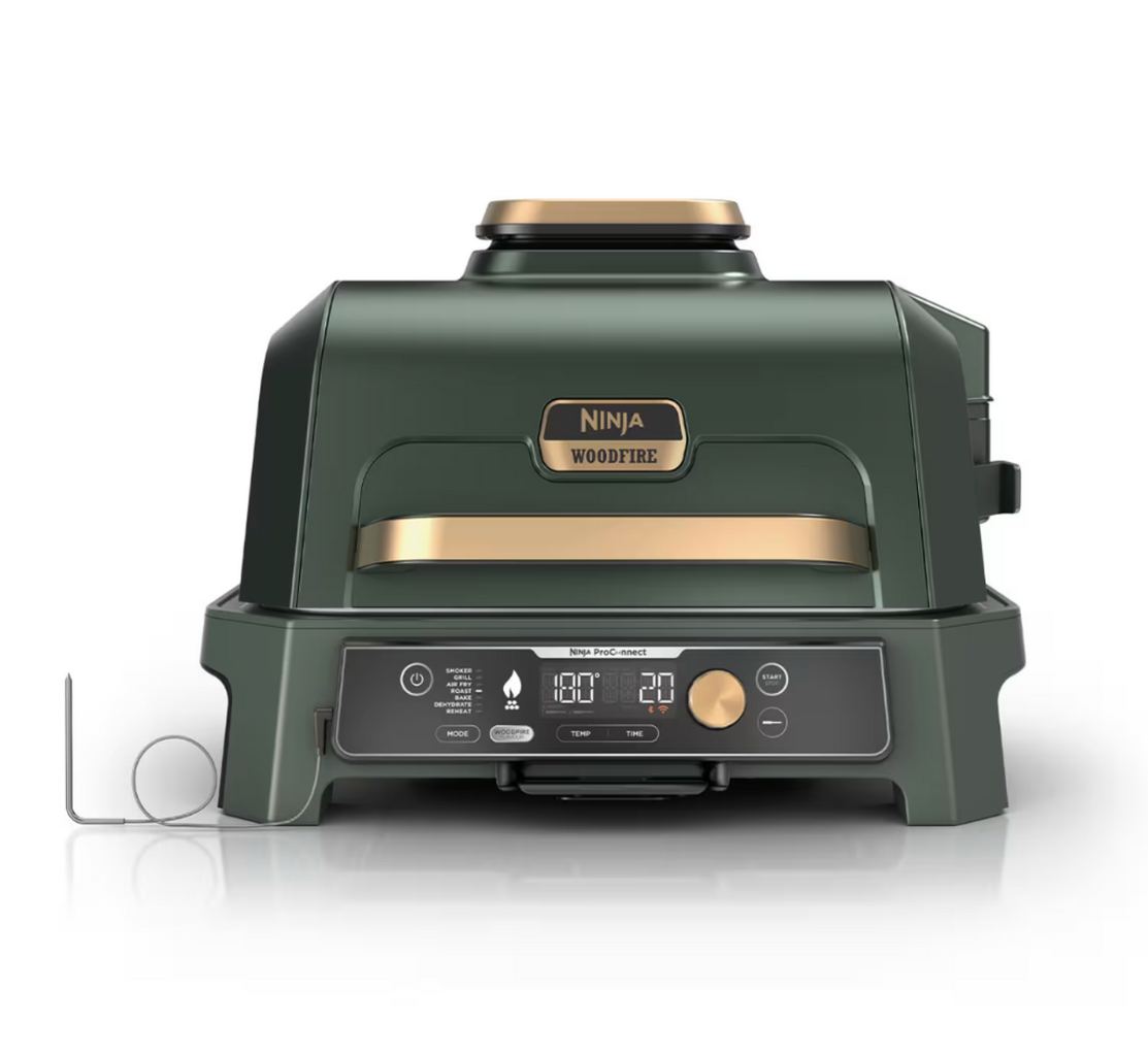 Der Ninja Woodfire XL Elektrischer Outdoor Grill in neuen Farben (RENE10 f&uuml;r 10% - alles gro&szlig; schreiben!)