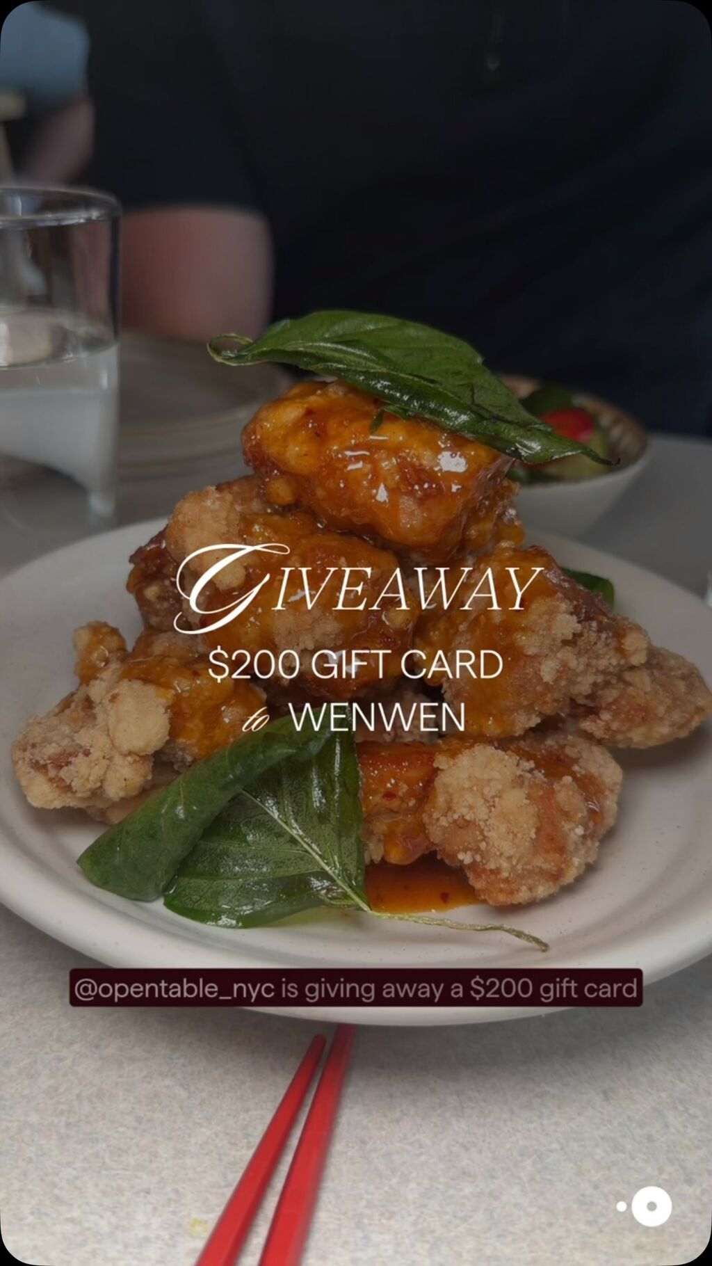 Giveaway
