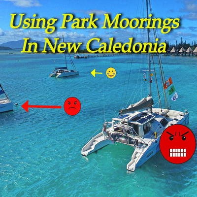 Using Park Moorings in New Caledonia