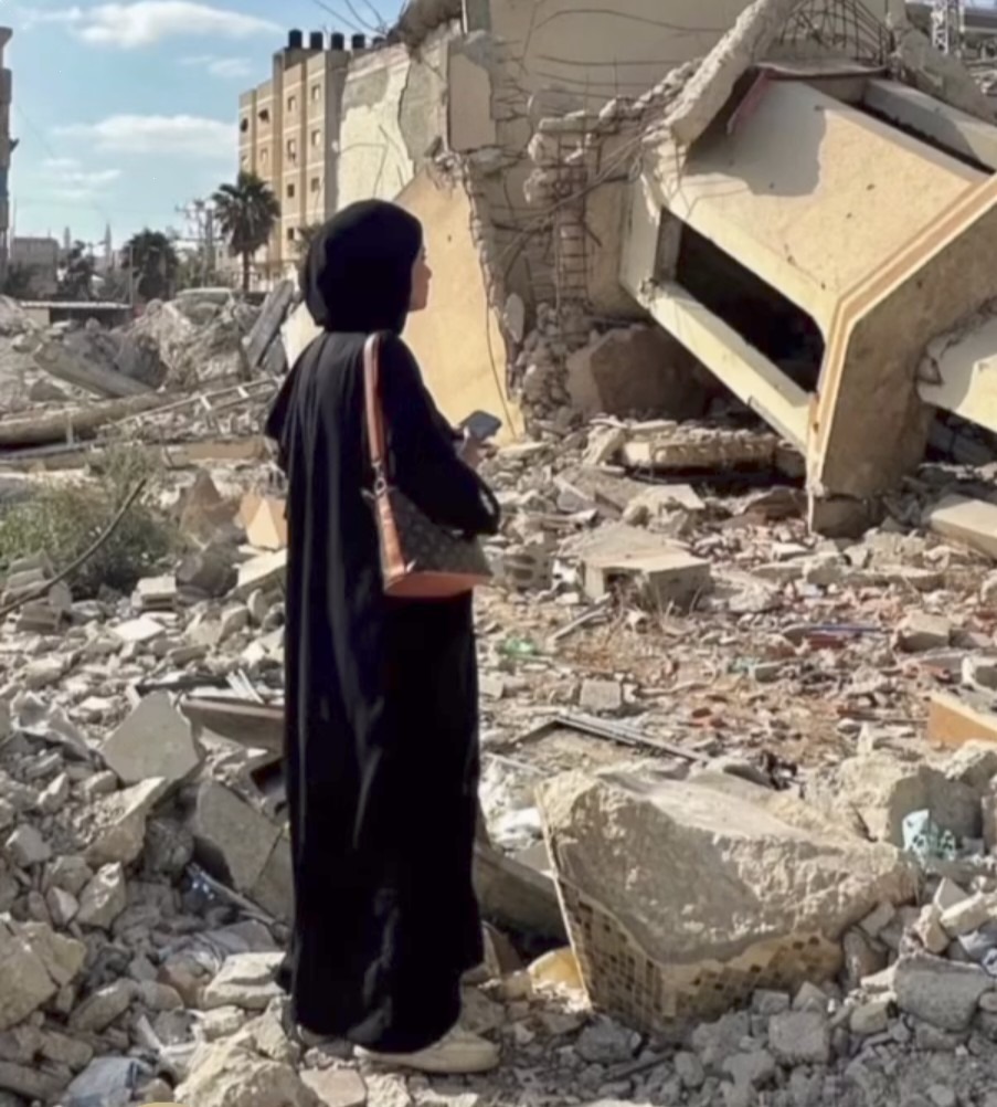 Amal and family - food and medicine to survive in Gaza