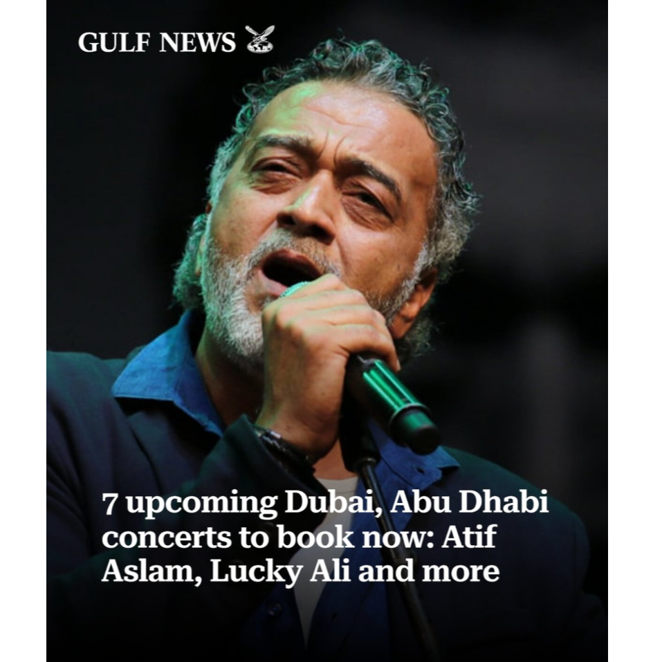7 upcoming Dubai, Abu Dhabi concerts to book now: Atif Aslam, Lucky Ali and more