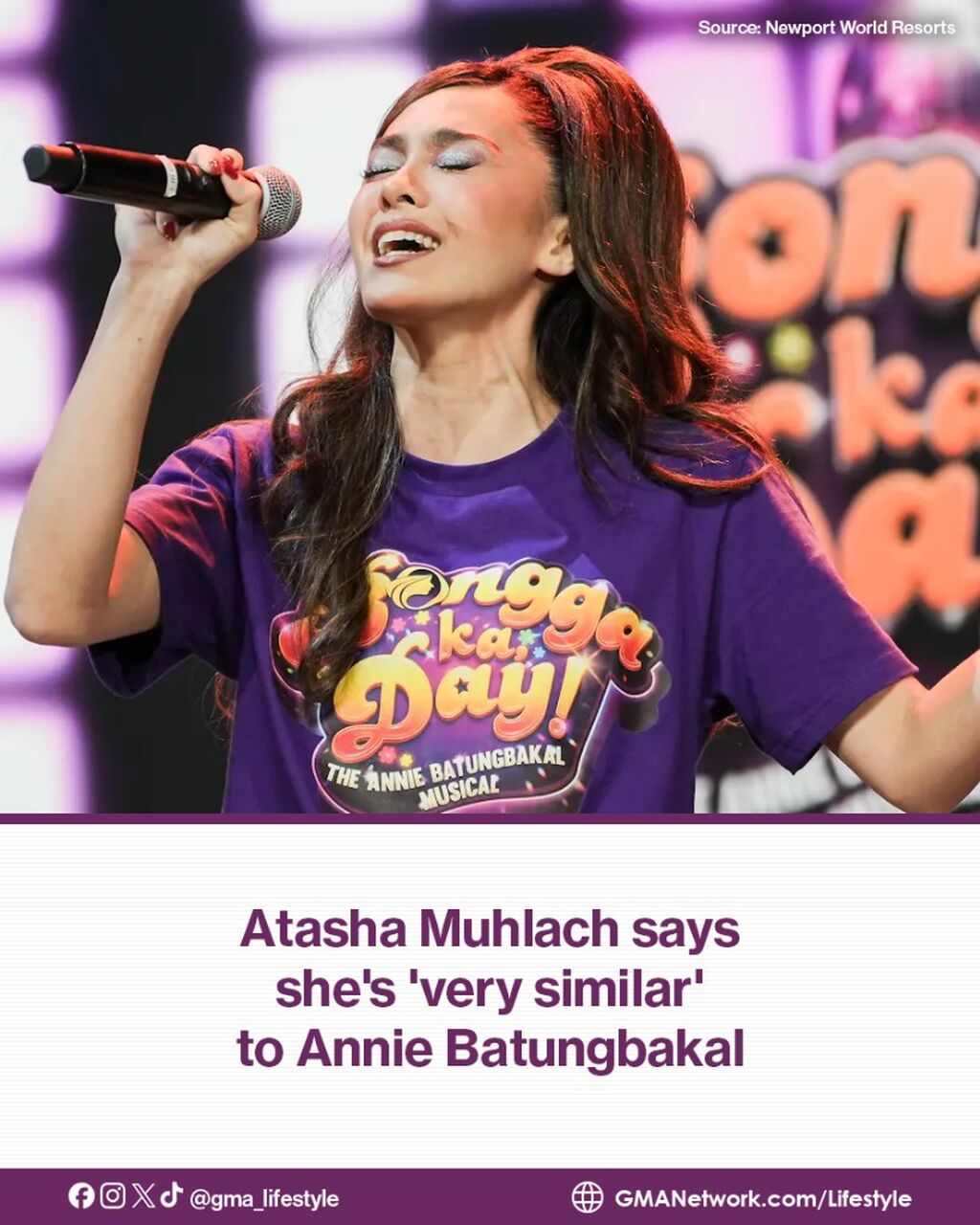 Atasha Muhlach says she's 'very similar' to Annie Batungbakal