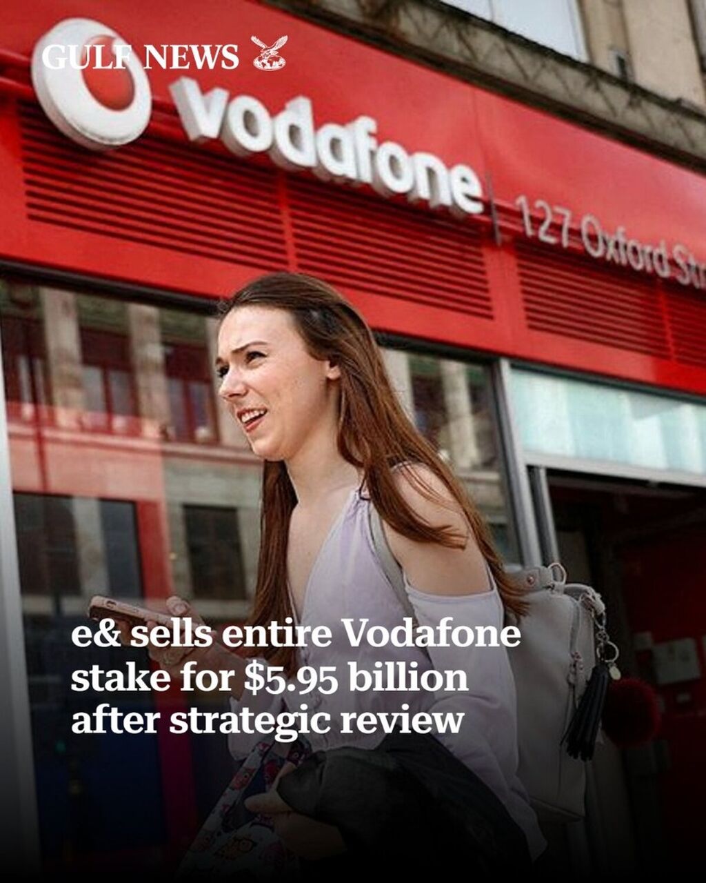 e& sells entire Vodafone stake for $5.95 billion