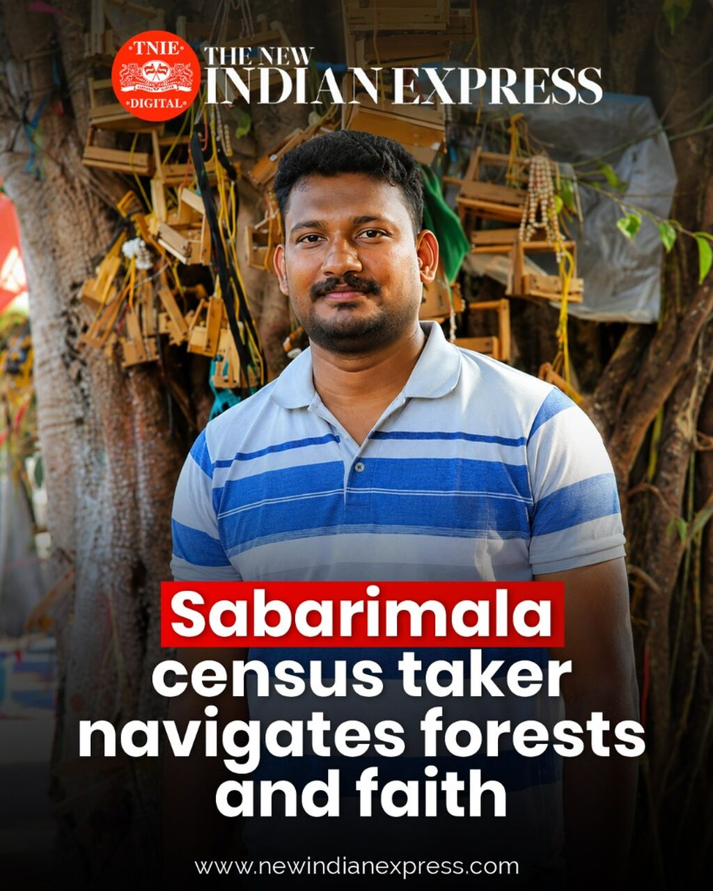 Sabarimala census taker navigates forests and faith