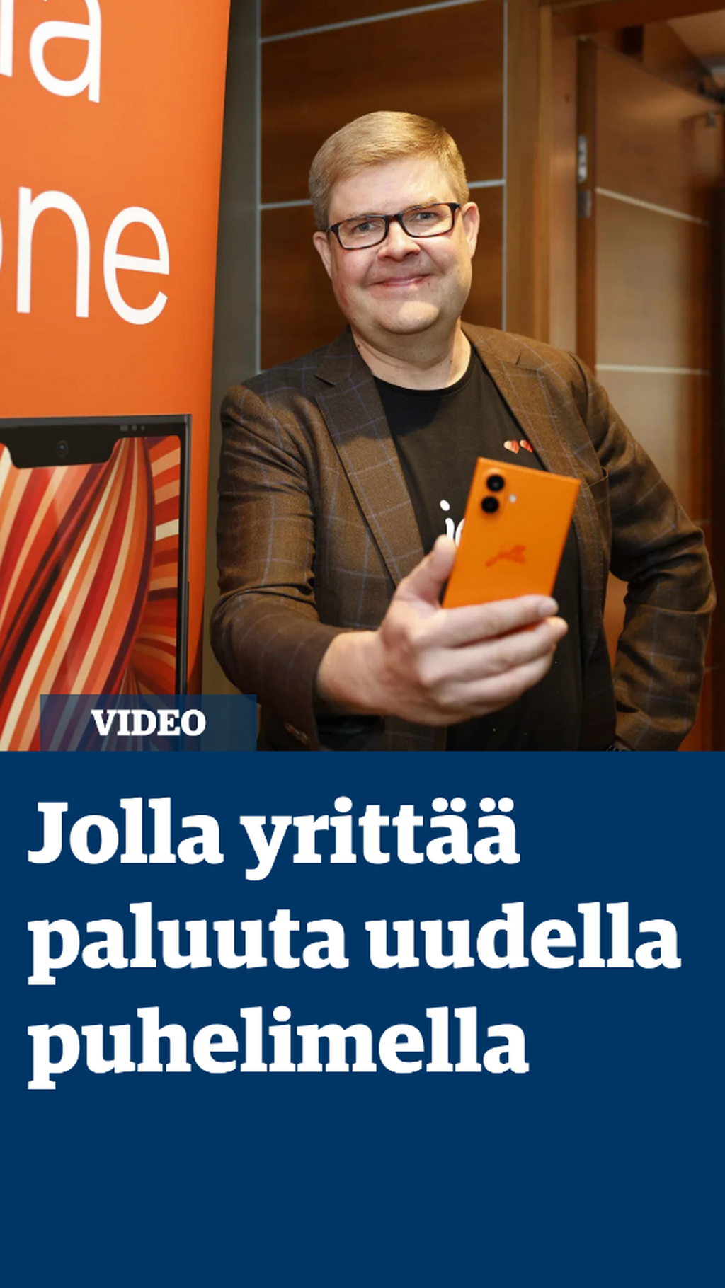 Jolla yritt&auml;&auml; paluuta uudella puhelimella &ndash; Perustaja kertoo, miksi juuri nyt on oikea aika