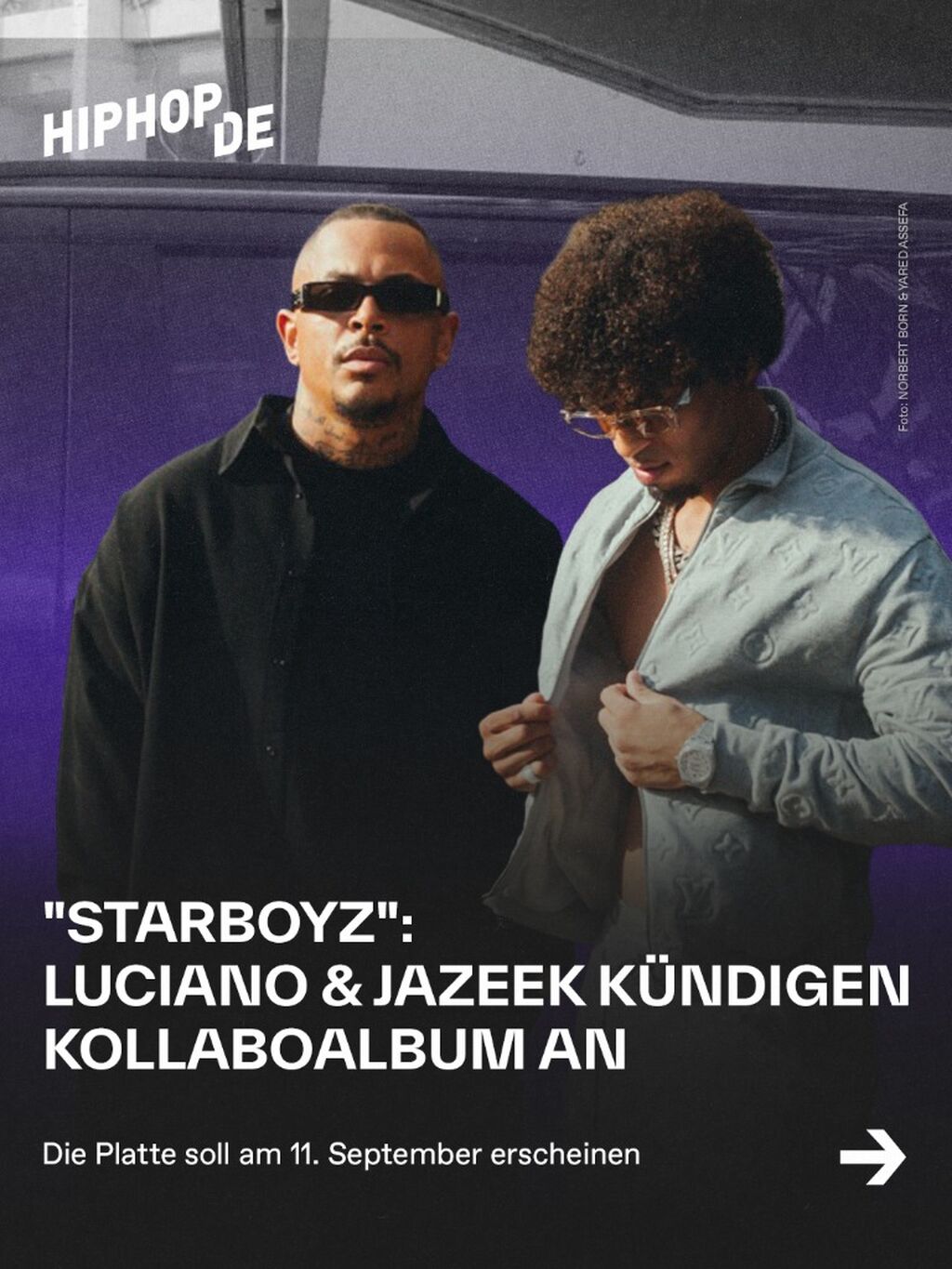 "Starboyz": Luciano & Jazeek k&uuml;ndigen Kollaboalbum an