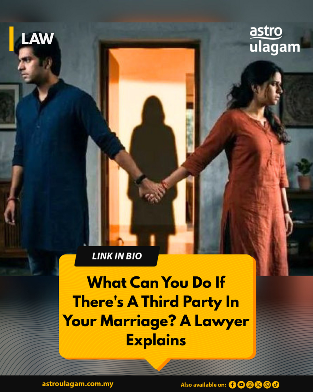 What Can You Do If There's A Third Party In Your Marriage? A Lawyer Explains