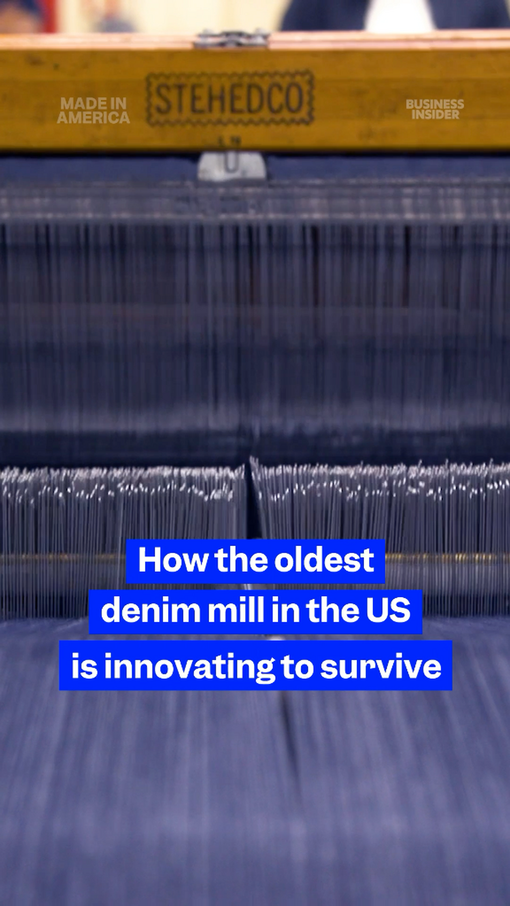 How the oldest denim mill in the US is innovating to survive 