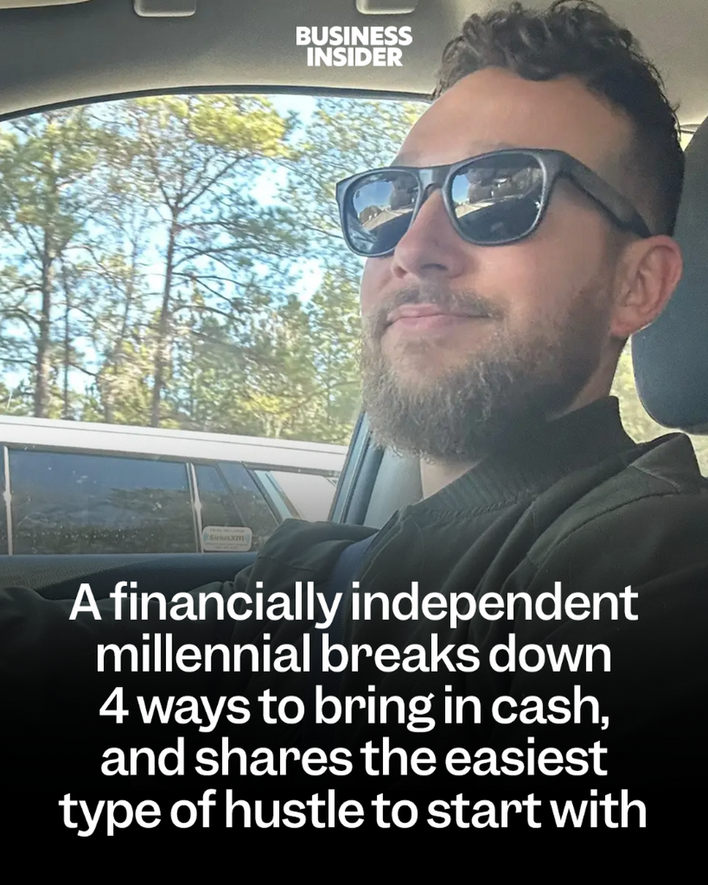 A financially independent millennial breaks down 4 ways to bring in cash, and shares the easiest type of hustle to start with