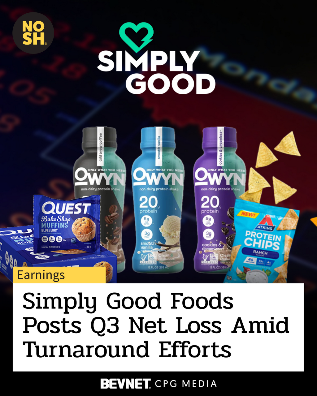 Simply Good Foods Tallies Net Loss Amid Turnaround Efforts