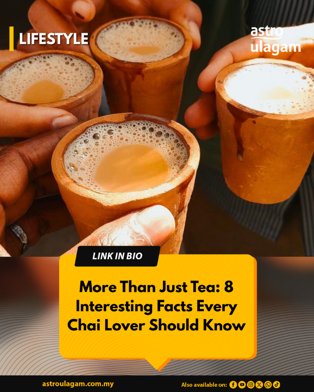 Chai Is More Than a Drink. Here's Why Millions Can't Live Without It