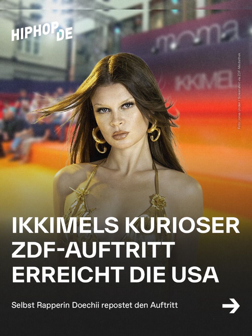 Ikkimels kurioser ZDF-Auftritt erreicht die USA