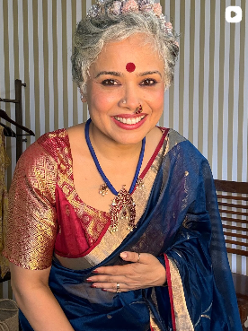 Neelima as worn by Babita Jaishankar