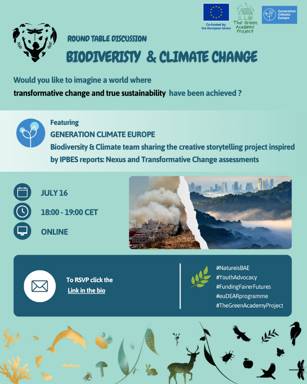 RSVP to our upcoming roundtable: Science through Storytelling