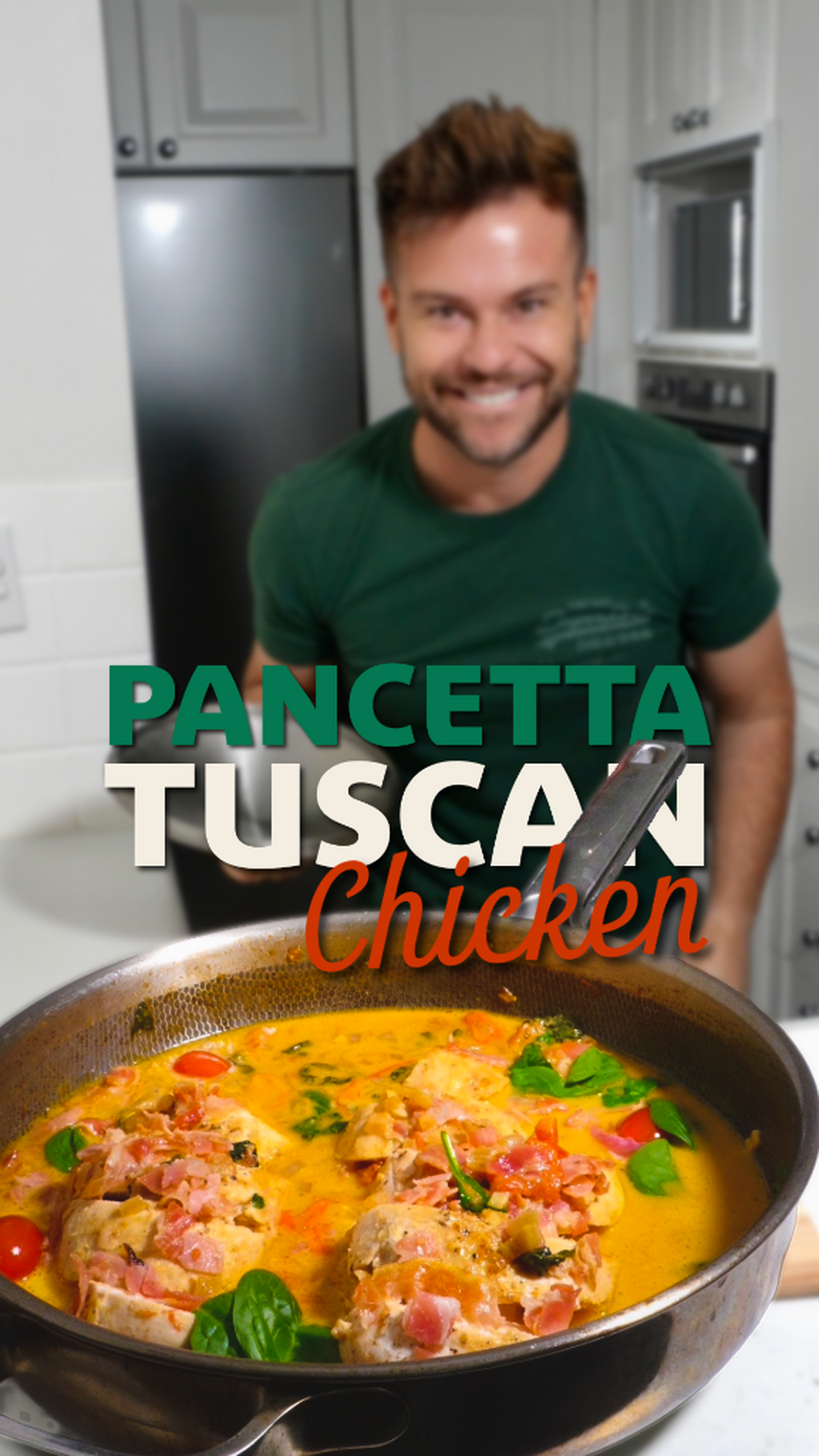 One pan. Restaurant-level Tuscan chicken 🍗🔥