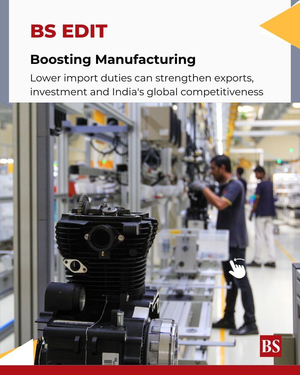 Boosting manufacturing: Lower import barriers will increase exports