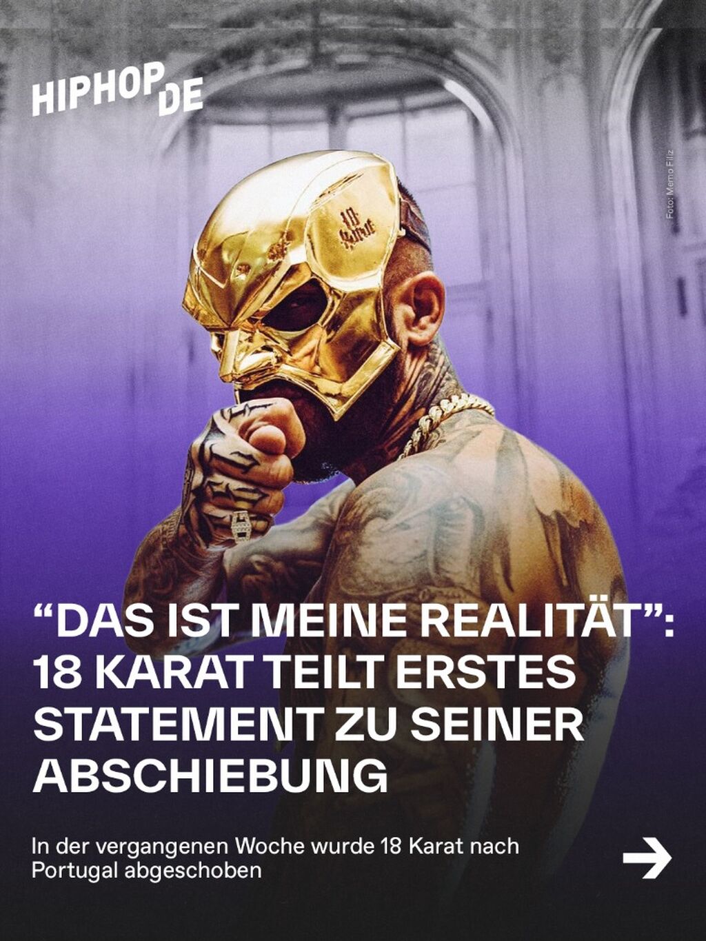 "Das ist meine Realit&auml;t": 18 Karat teilt erstes Statement zu seiner Abschiebung