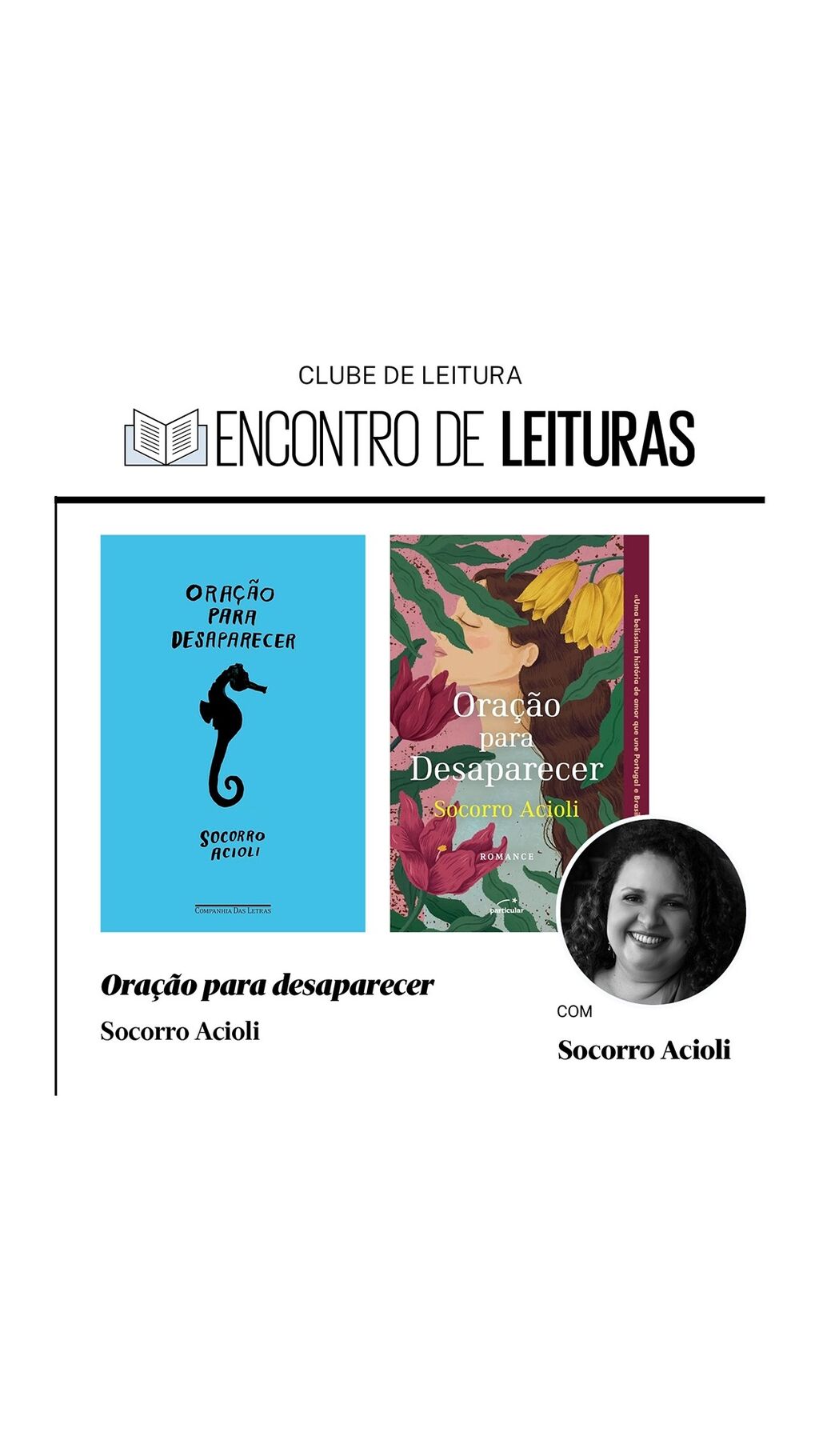 OP | Encontro de leitura | Julho 