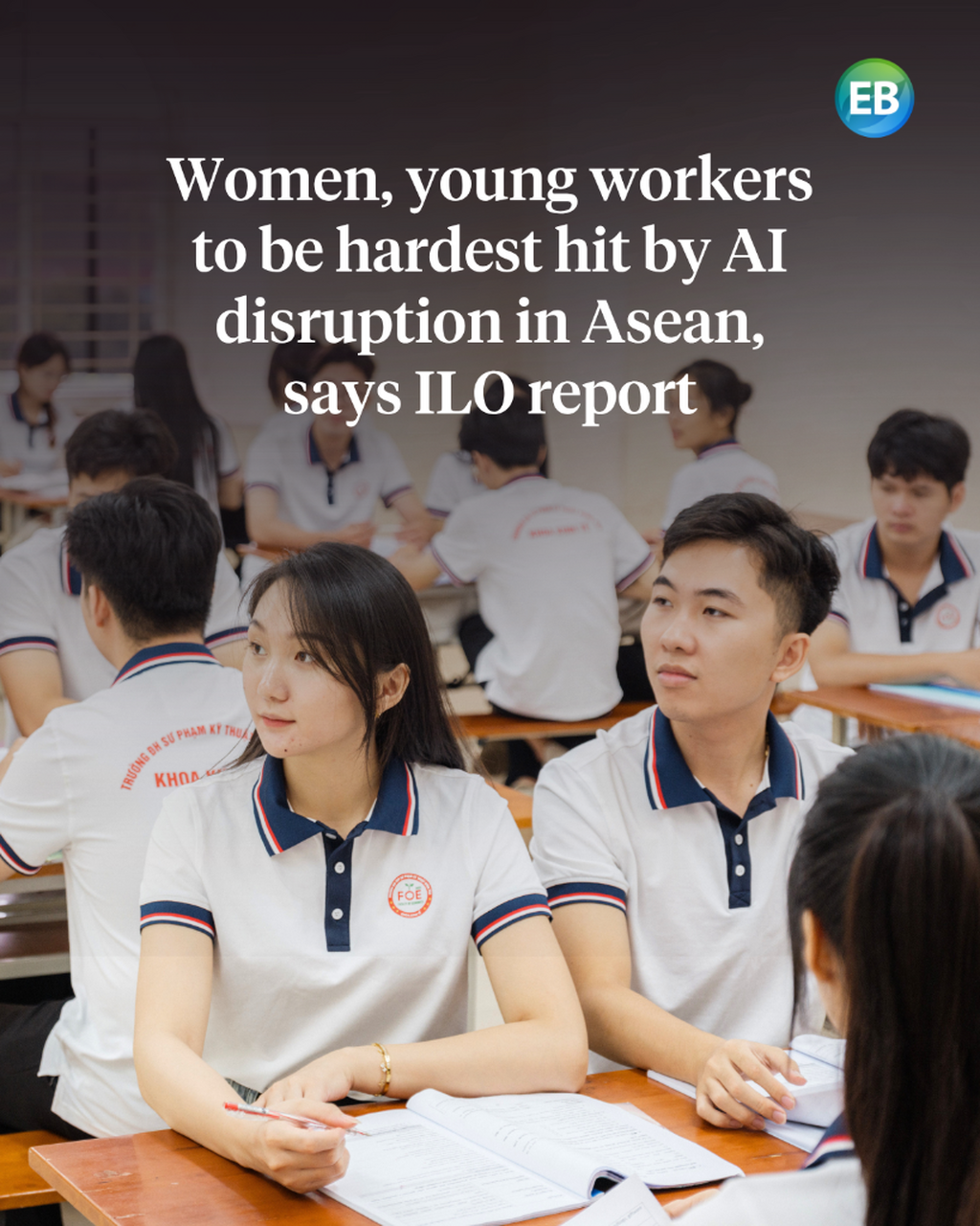 Women, young workers to be hardest hit by AI disruption in Asean: report