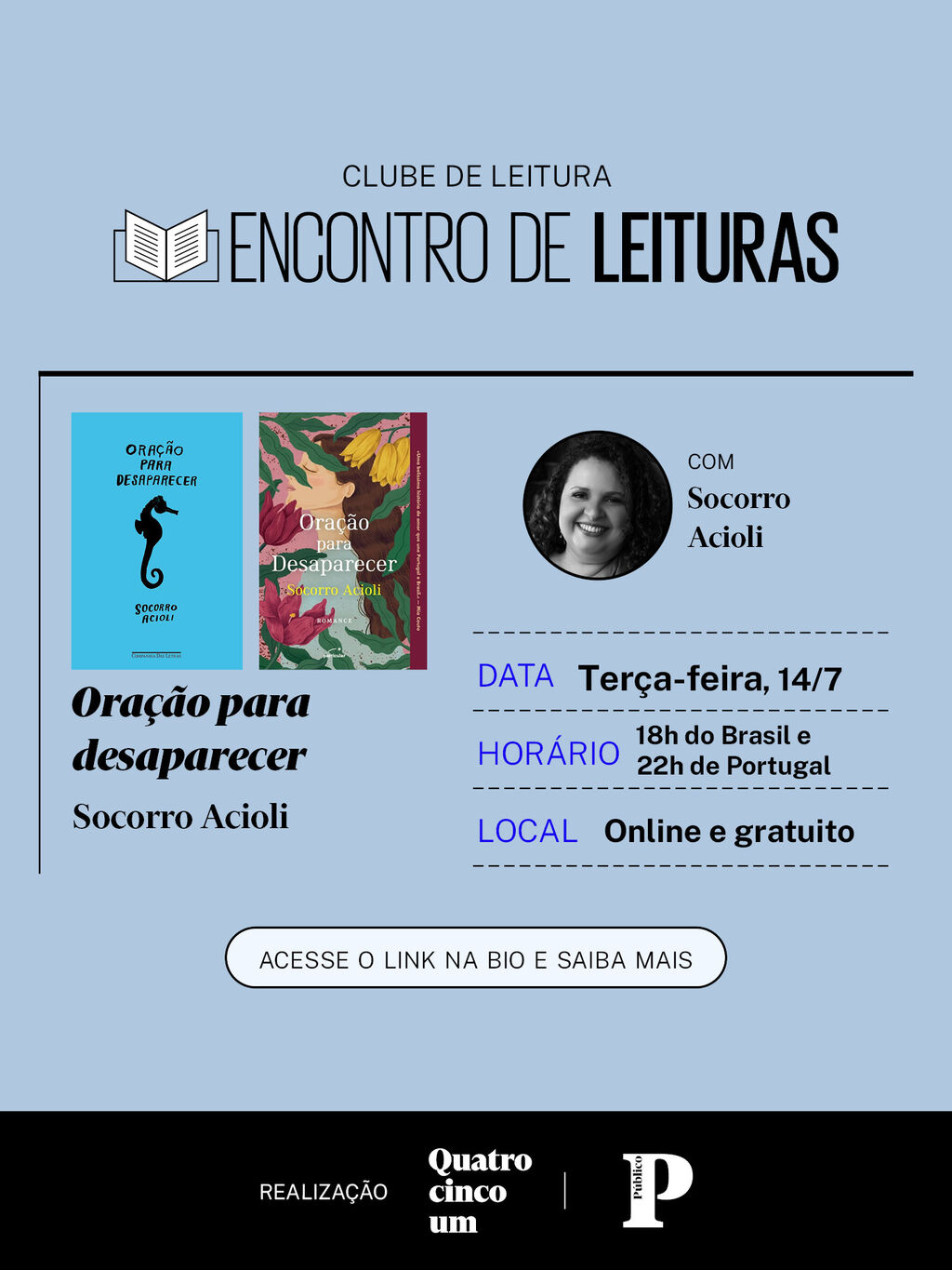 OP | Encontro de leitura | Julho 