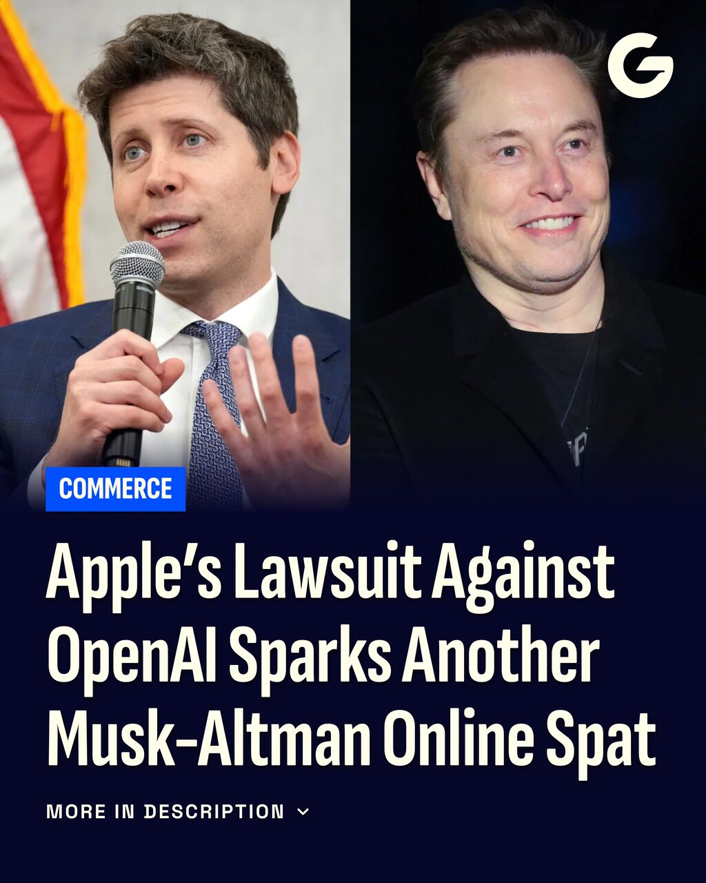 Apple&rsquo;s Lawsuit Against OpenAI Sparks Another Musk-Altman Online Spat