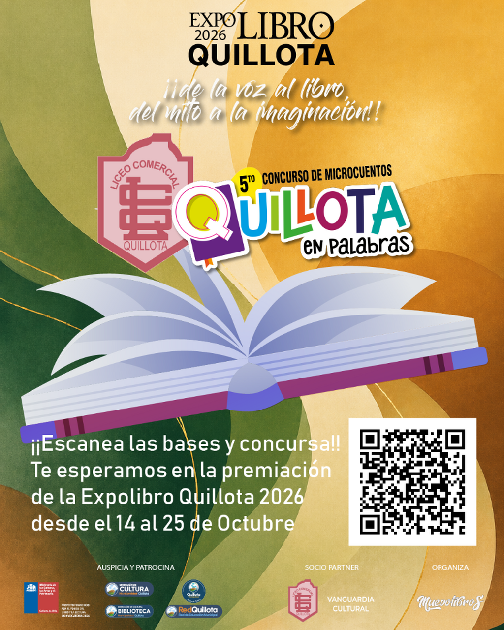 bases 5&deg; concurso de microcuentos "Quillota en Palabras"