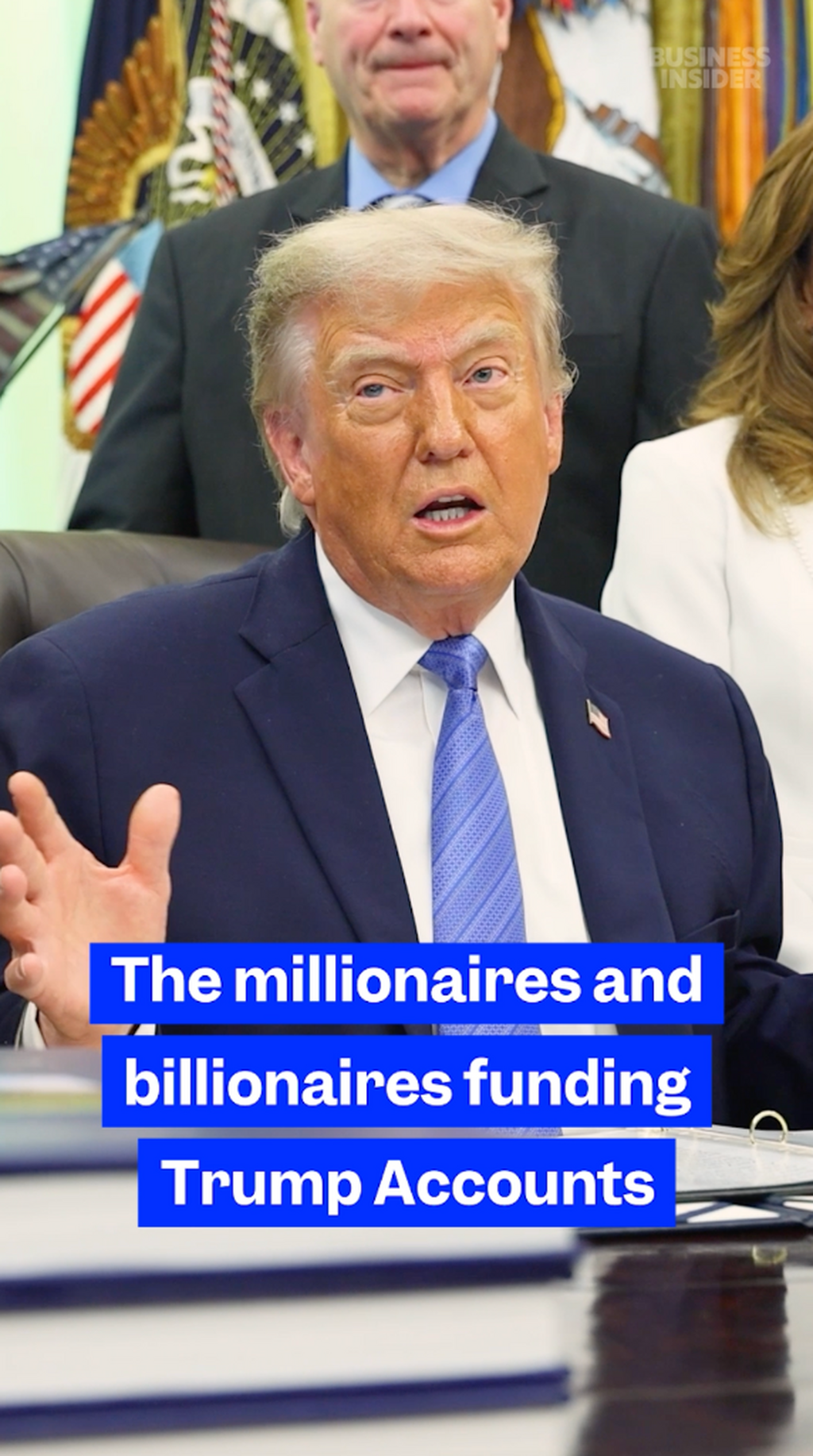 The millionaires and billionaires funding Trump accounts