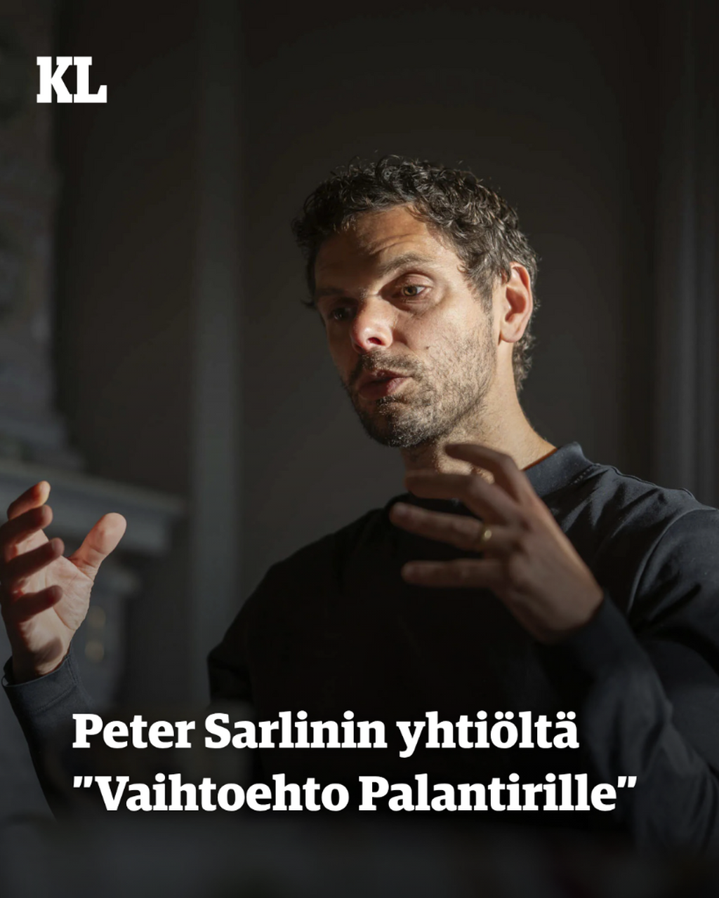 Peter Sarlinin yhti&ouml;lt&auml; uusi hanke: &rdquo;Vaihtoehto Palantirille&rdquo;