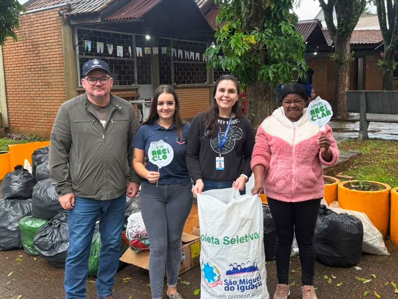 Recicla SMI de julho recebe mais de 380 quilos de materiais recicl&aacute;veis