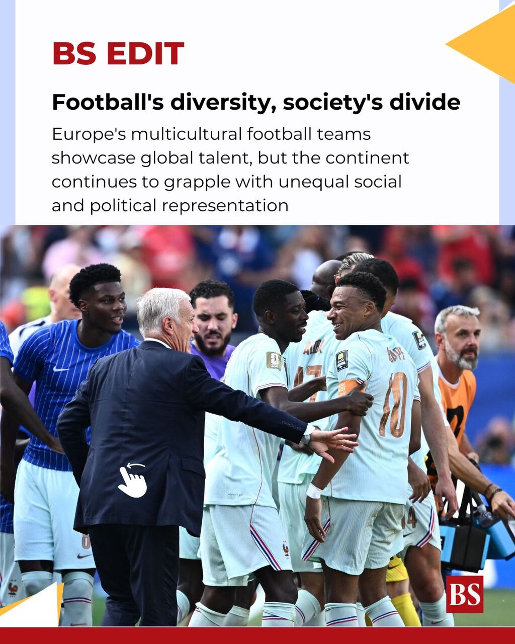 Off-field divide: European football teams racially diverse but Europe isn't