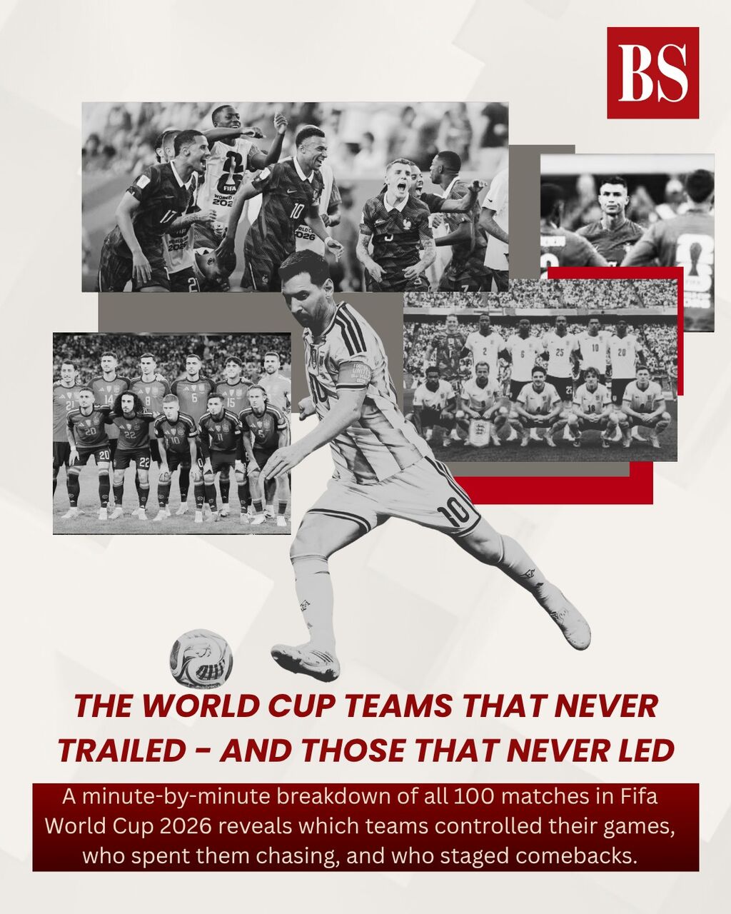 Data viz: The World Cup teams that never trailed - and those that never led