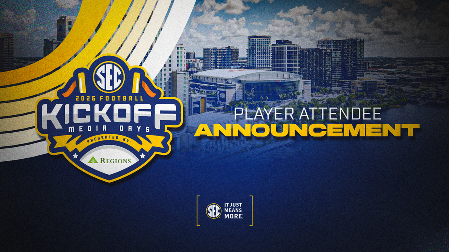 Player attendees announced for 2026 SEC Football Media Days