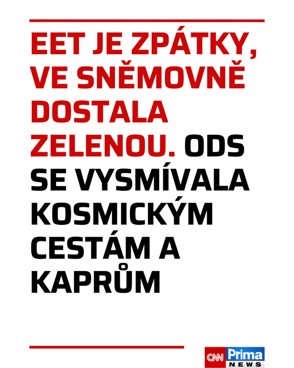 EET je zp&aacute;tky, ve Sněmovně dostala zelenou. ODS se vysm&iacute;vala kosmick&yacute;m cest&aacute;m a kaprům