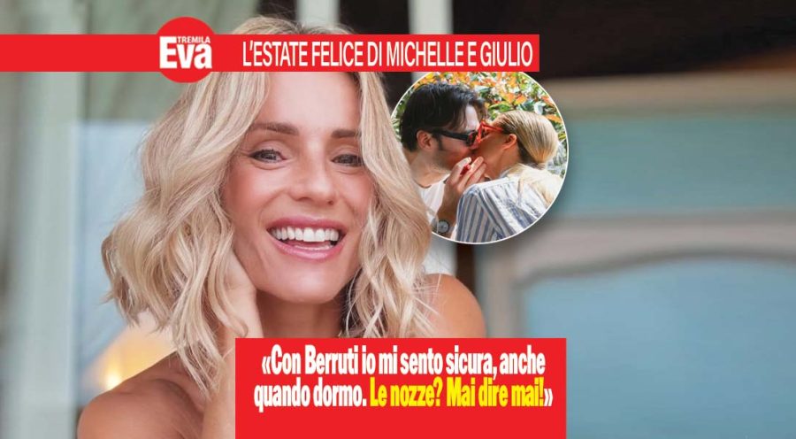 Michelle Hunziker e Giulio Berruti sposi? &laquo;Mai dire mai&raquo;