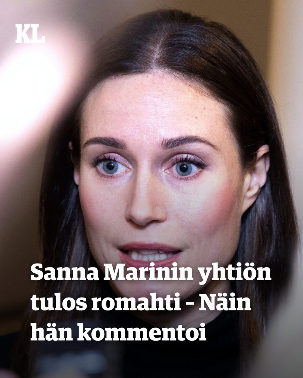 Sanna Marinin yhti&ouml;n tulos romahti &ndash; N&auml;in h&auml;n kommentoi