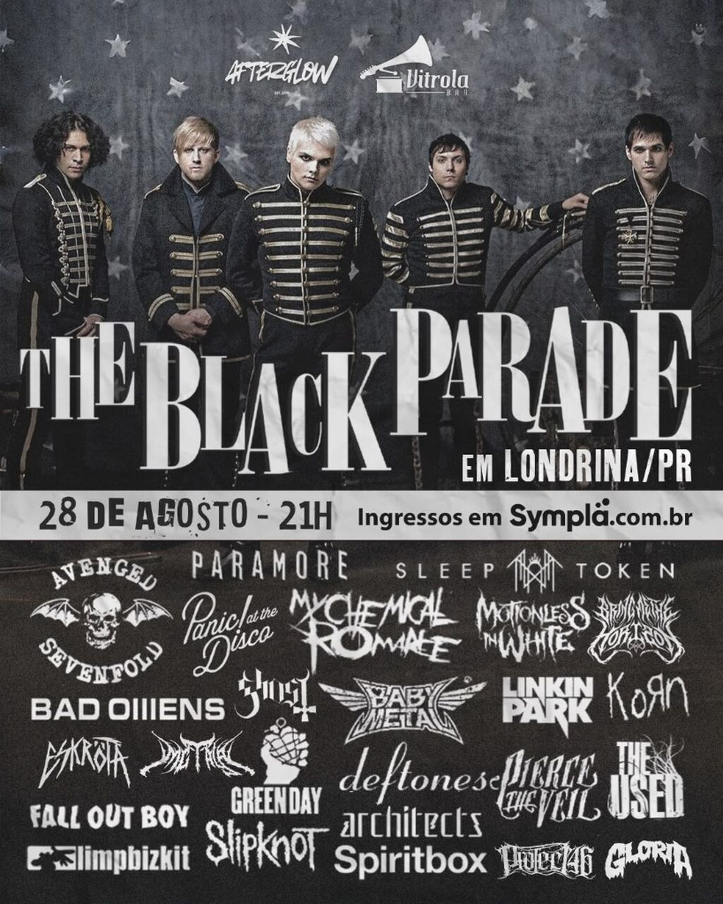 28/08 SEXTA The Black Parade | Londrina/PR