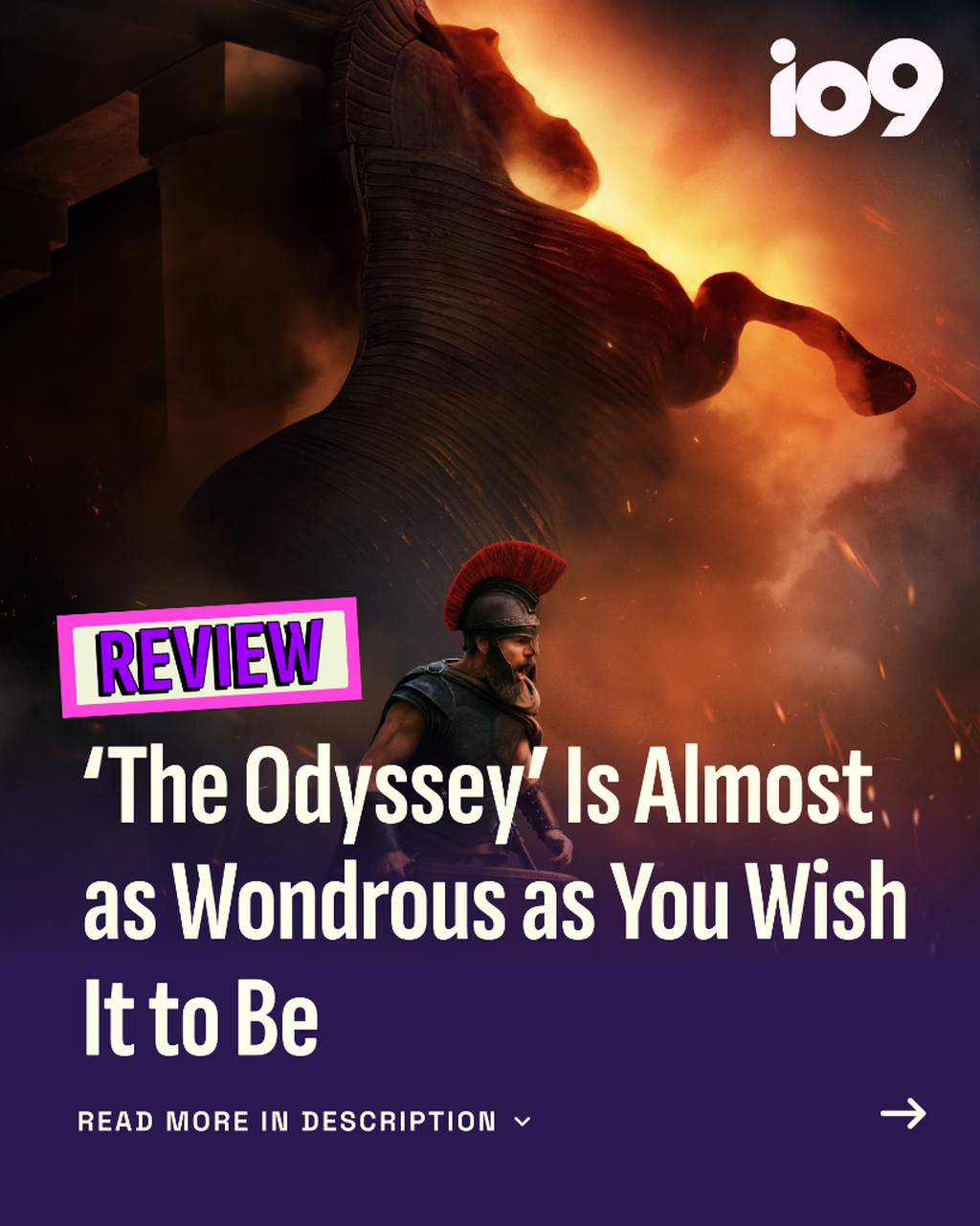 &lsquo;The Odyssey&rsquo; Is Almost as Wondrous as You Wish It to Be