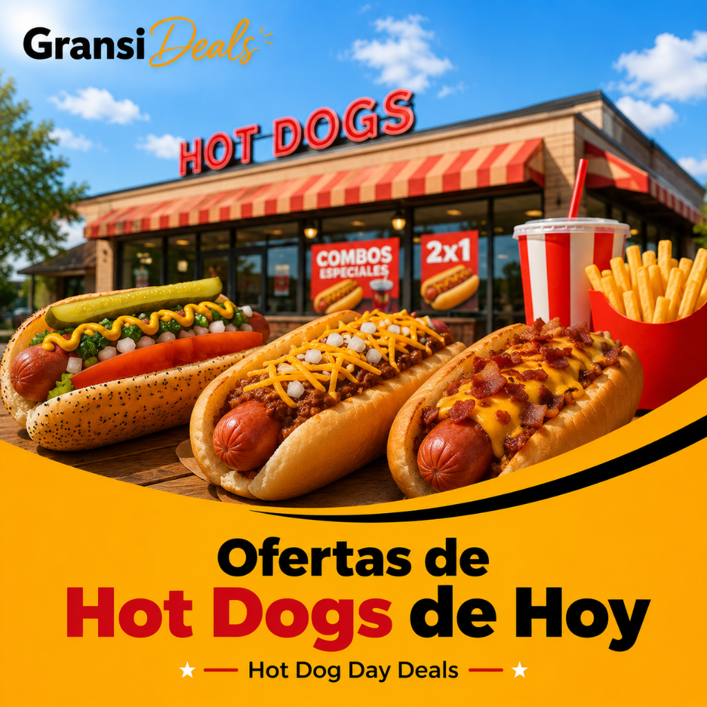Hot dogs gratis y por $1: ofertas del National Hot Dog Day 2026