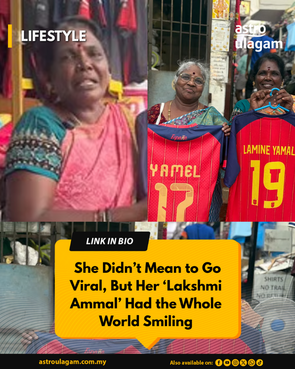  She Didn&rsquo;t Mean to Go Viral, But Her &lsquo;Lakshmi Ammal&rsquo; Had the Whole World Smiling