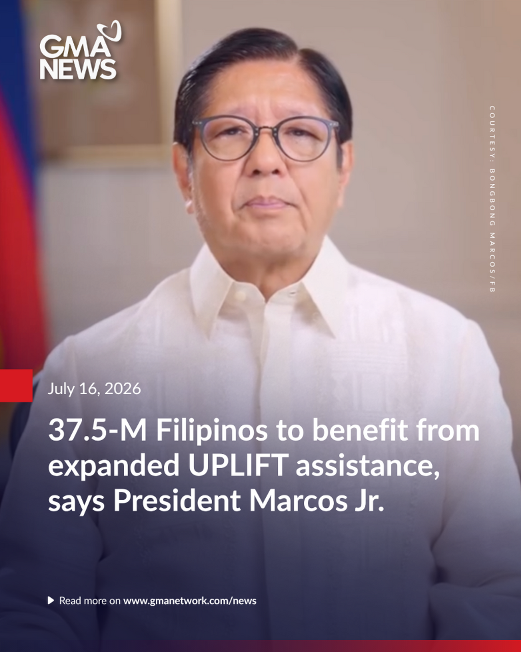 37.5-M Filipinos to benefit from expanded UPLIFT assistance, says President Marcos Jr.