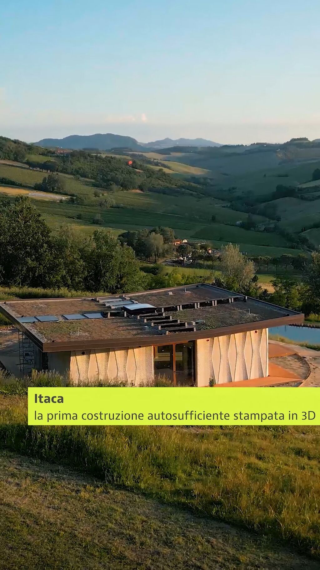 Benvenuti a Itaca, la prima casa stampata in 3D dove si pu&ograve; vivere in maniera autosufficiente e sostenibile