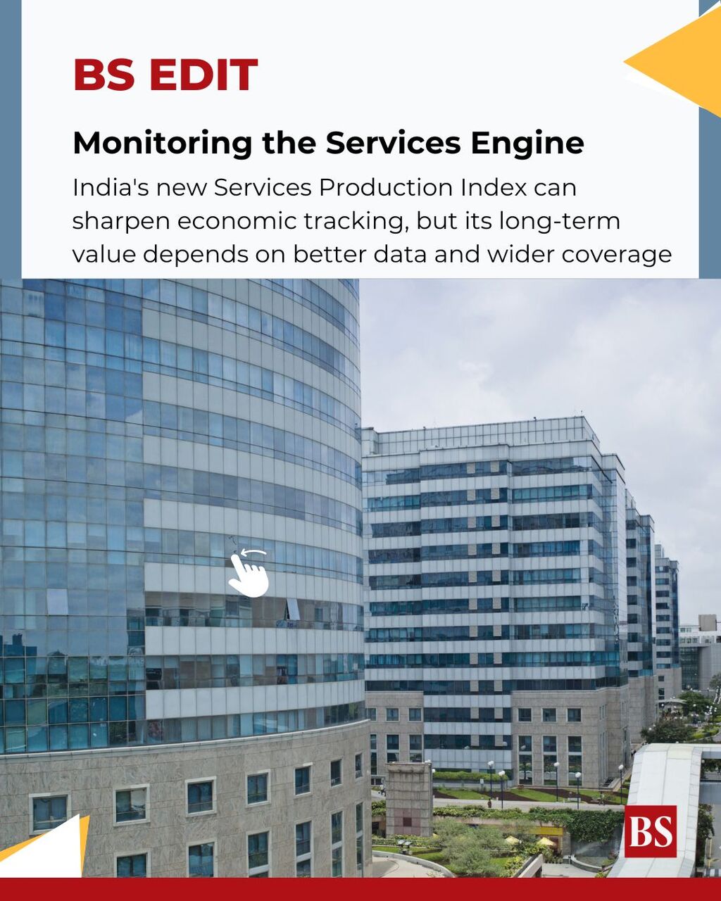Monitoring measures: New services index will help gauge activity over time