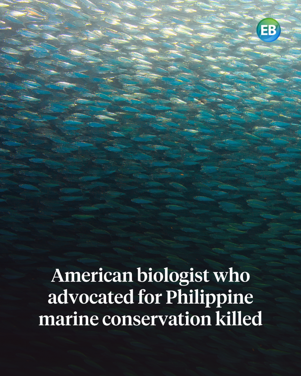 American biologist who advocated for Philippine marine conservation killed